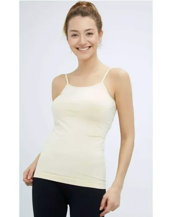 Premium İp Askılı Uzun Ten Atlet