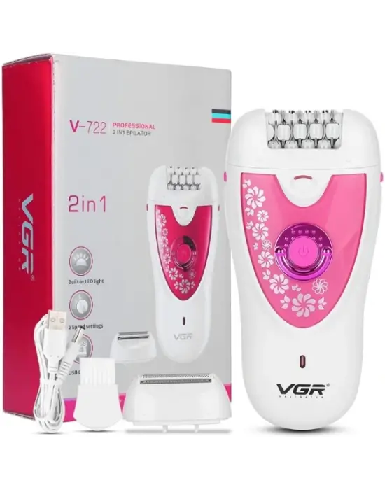 Profesyonel 2 Başlıklı Epilasyon Aleti