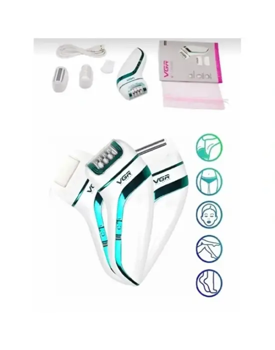 Profesyonel 3 Başlıklı Epilasyon Aleti