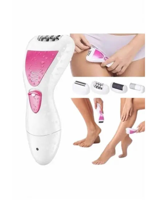 Profesyonel 4in1 Çok Amaçlı Epilasyon Aleti Şarjlı Pratik Taşınabilir