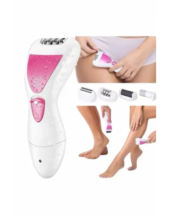 Profesyonel 4in1 Çok Amaçlı Epilasyon Aleti Şarjlı Pratik Taşınabilir