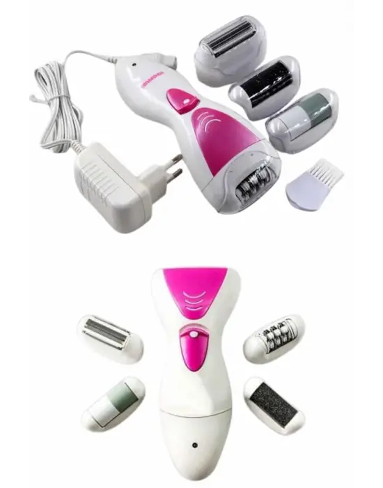 Profesyonel 4in1 Çok Amaçlı Epilasyon Aleti Şarjlı Pratik Taşınabilir