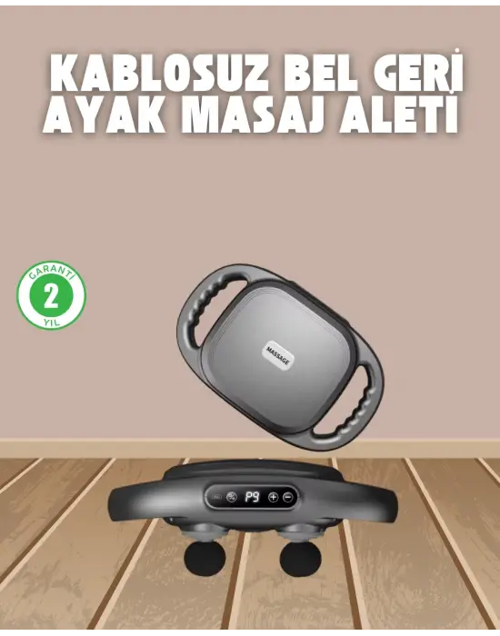 Profesyonel 6 Başlıklı Şarjlı Masaj Tabancası 2000 Mah Güçlü Performans