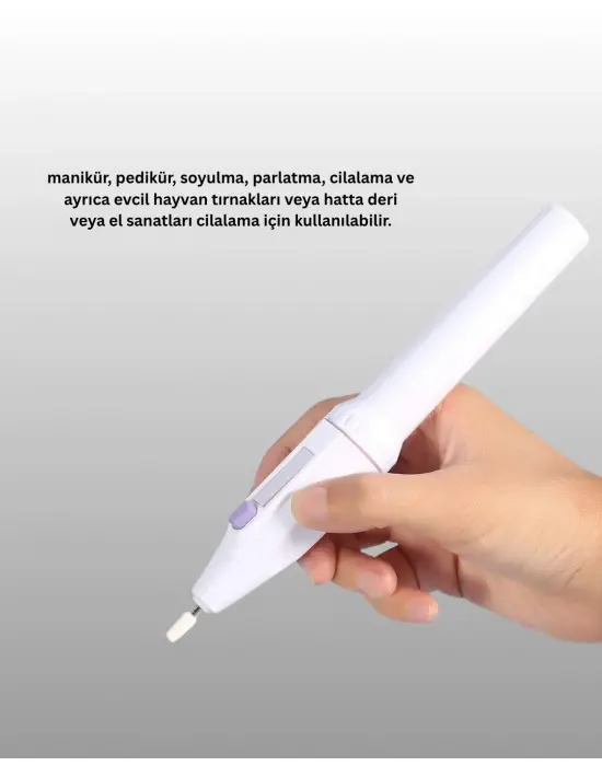 Profesyonel Elektrikli Tırnak Bakım Matkap Seti – Düşük Gürültü Ve Taşınabilir Tasarım