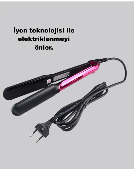 Profesyonel İyon Teknolojili Saç Düzleştirici – 220°c Hızlı Isınma Ve Led Ekranlı Tasarım