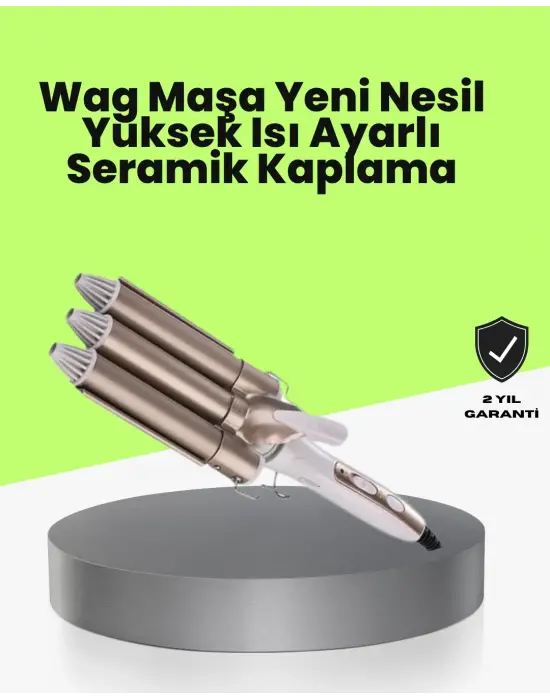 Profesyonel Kullanıma Uygun Bukle Maşası