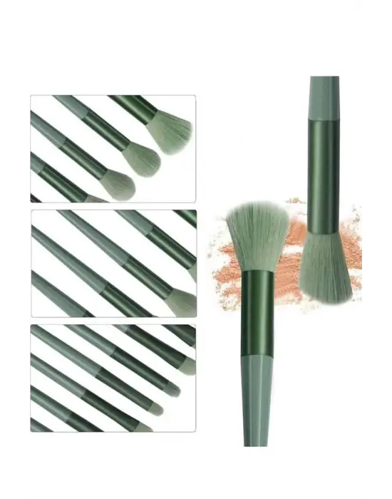 Profesyonel Makyaj Fırça Seti 13 Parça Yumuşak Kıllı Fırça Seti Far Fırçası