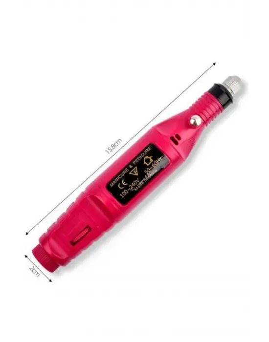 Profesyonel Manikür Pedikür Seti Törpü Makinesi Protez Tırnak Çıkarma