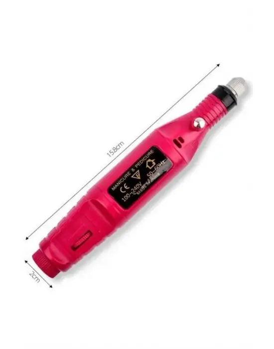 Profesyonel Manikür Pedikür Seti Törpü Makinesi Protez Tırnak Çıkarma