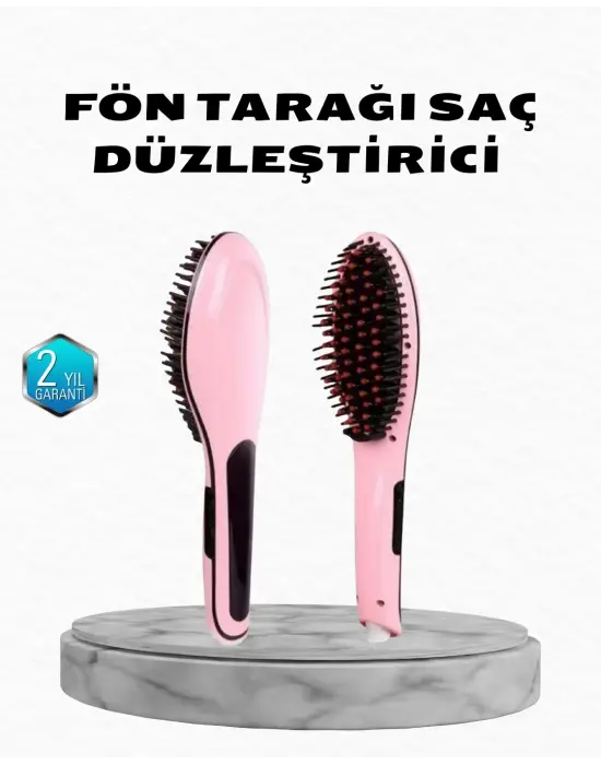 Profesyonel Saç Düzleştirici 5 Kademeli Isı Ayarlı Seramik Plakalı