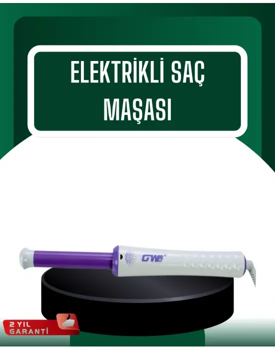 Profesyonel Saç Kıvırma Makinesi – 32 Mm Geniş Bukle Maşası