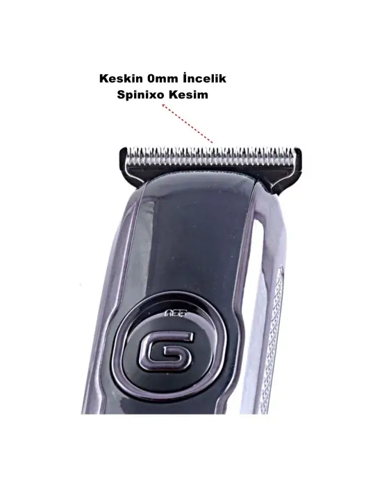 Omarı Profesyonel Saç ve Sakal Kesme Makinesi Randımanlı Kullanım