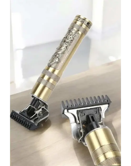 Profesyonel Şarjlı Saç Ve Sakal Şekillendirici Çizik Tıraş Makinesi