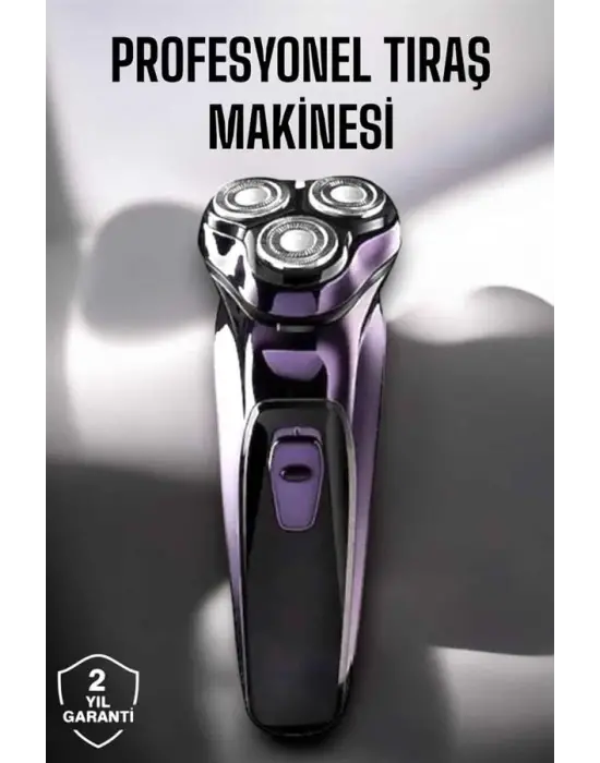 Profesyonel Şarjlı Saç Ve Sakal Tıraş Makinesi Hassas Kesim