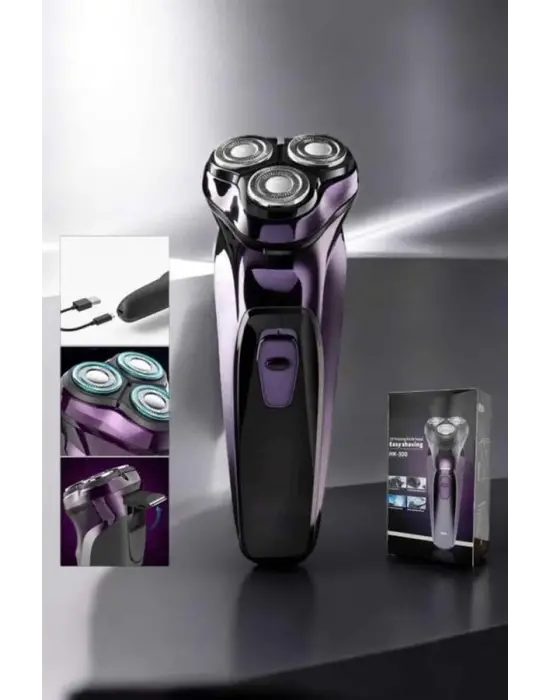 Profesyonel Şarjlı Saç Ve Sakal Tıraş Makinesi Hassas Kesim