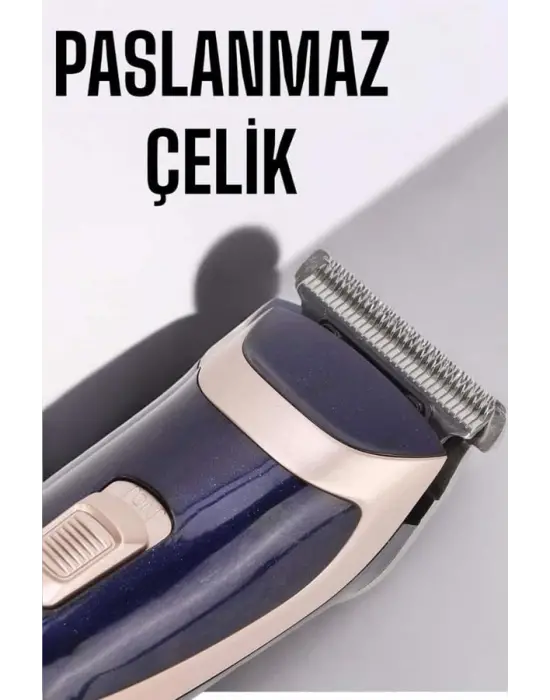 Profesyonel Şarjlı Saç Ve Sakal Traş Makinesi Kolay Kullanım