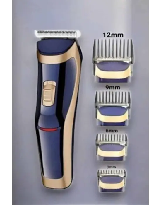Profesyonel Şarjlı Saç Ve Sakal Traş Makinesi Kolay Kullanım