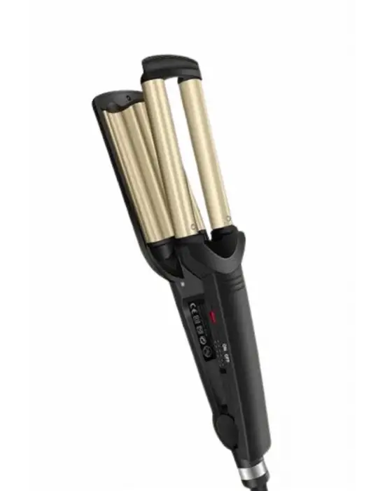 Profesyonel Seramik Kaplama Saç Şekillendirici Wag Maşa Isı Ayarlı