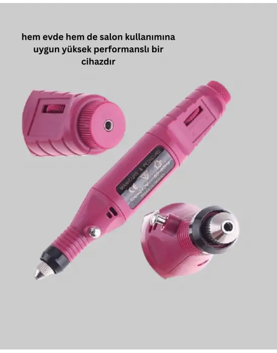 Profesyonel Tırnak Matkap Makinesi – Usb Şarjlı, Ayarlanabilir Hız, Düşük Titreşimli Ve Sessiz Çalışma