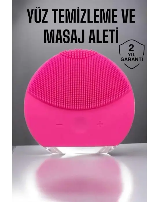 Profesyonel Yüz Temizleme Masaj Aleti Su Geçirmez, Kablosuz Şarj Özellikli Kolay Temizlenebilir