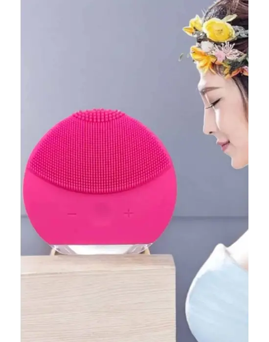 Profesyonel Yüz Temizleme Masaj Aleti Su Geçirmez, Kablosuz Şarj Özellikli Kolay Temizlenebilir