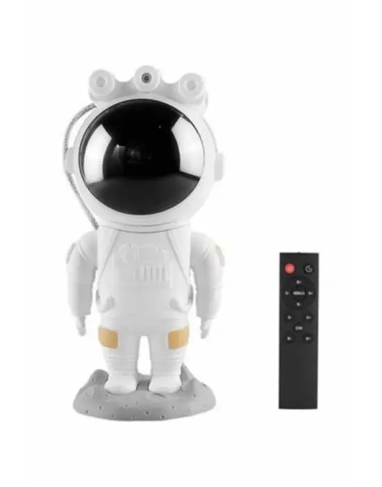 Projeksiyon Astronot Lamba Speaker Sevimli Astronot Bluetooth Hoparlör