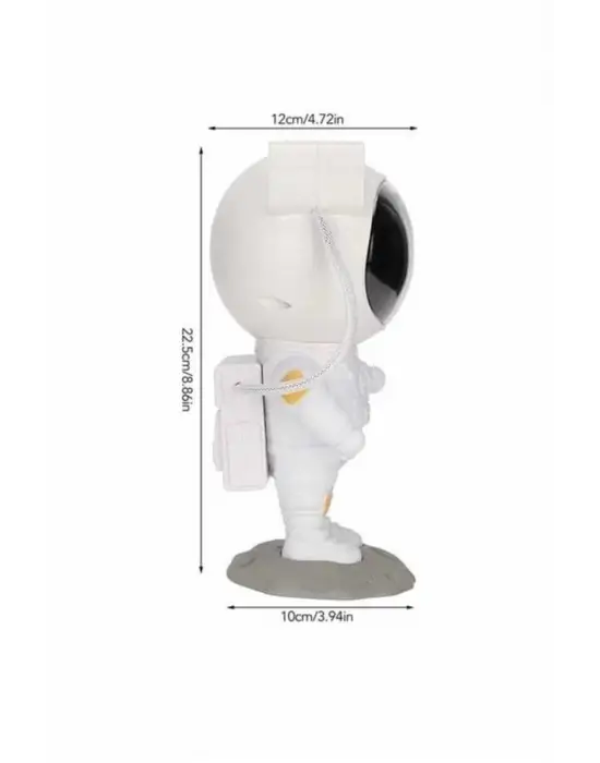 Projeksiyon Astronot Lamba Speaker Sevimli Astronot Bluetooth Hoparlör