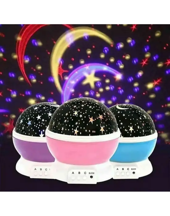 Projeksiyonlu Dönen Star Master Lamba