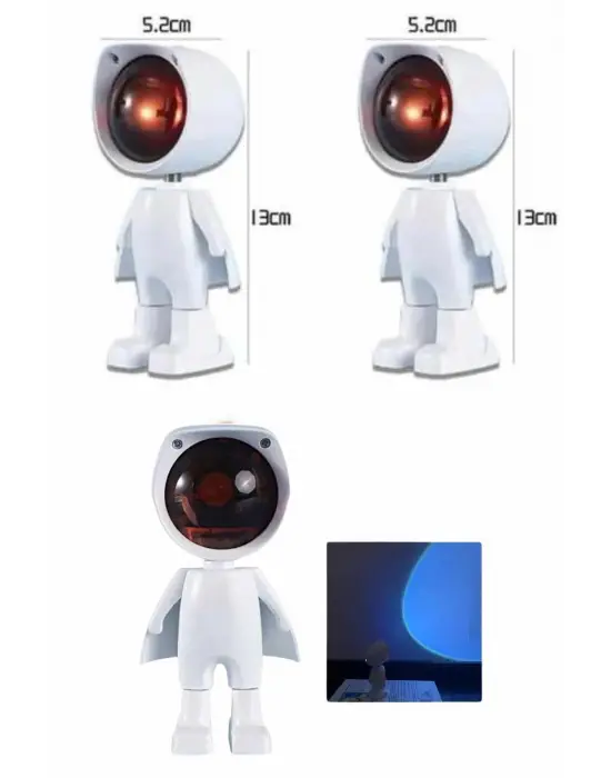 Projektör Atmosfer Işık Lambası Projektör Güneş Lambası Masa Lambası