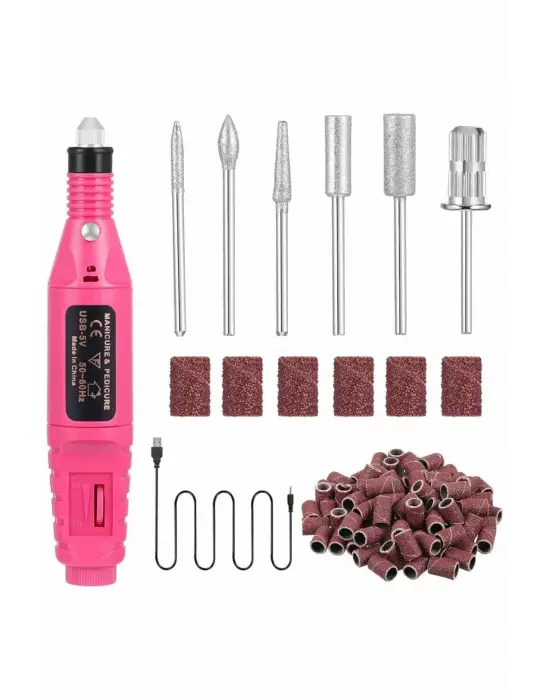 Protez Tırnak Ayak Nasır Ve Tırnak Mantar Makinesi Elektrikli 12v Tırnak Törpü Seti