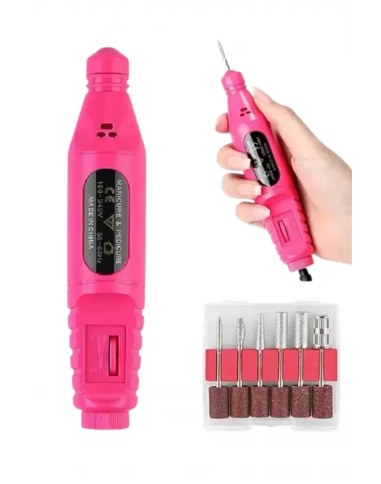Protez Tırnak Ayak Nasır Ve Tırnak Mantar Makinesi Elektrikli 12v Tırnak Törpü Seti