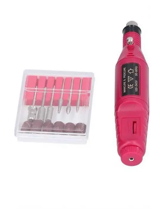 Protez Tırnak Ayak Nasır Ve Tırnak Mantar Makinesi Elektrikli 12v Tırnak Törpü Seti