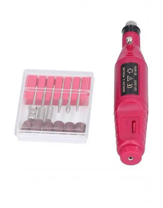 Protez Tırnak Ayak Nasır Ve Tırnak Mantar Makinesi Elektrikli 12v Tırnak Törpü Seti