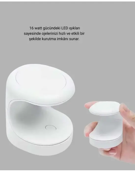 Protez Tırnak Kurutma Törpü Seti