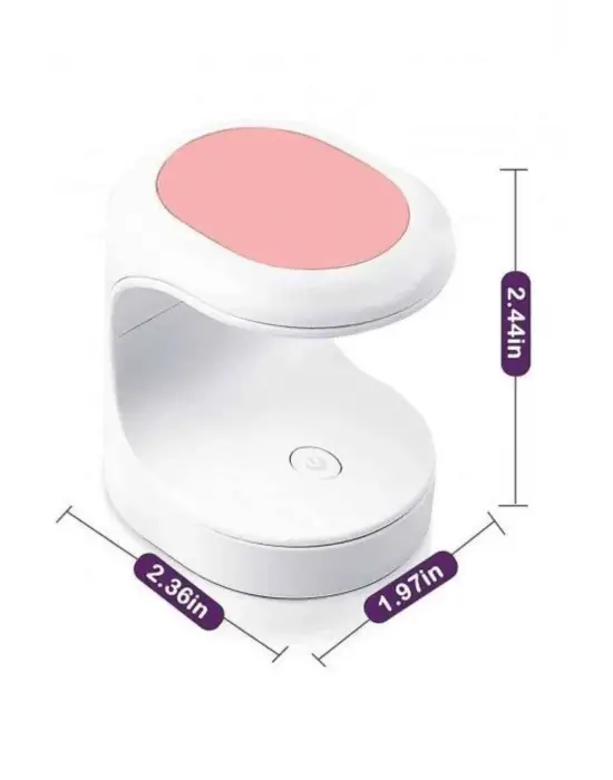 Protez Tırnak Kurutucu Kalıcı Oje Led Oje Kurutucu Uv Işınlı Taşınabilir