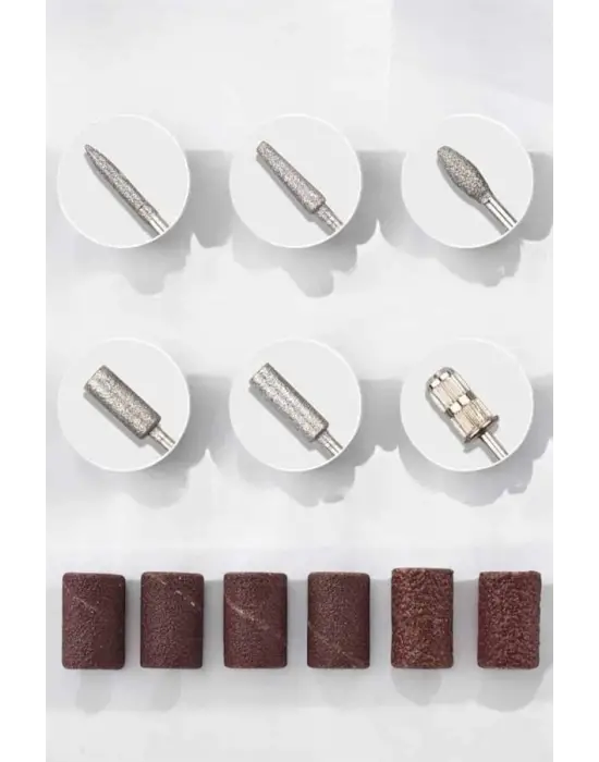 Protez Tırnak Manikür Ve Pedikür Seti Elektrikli