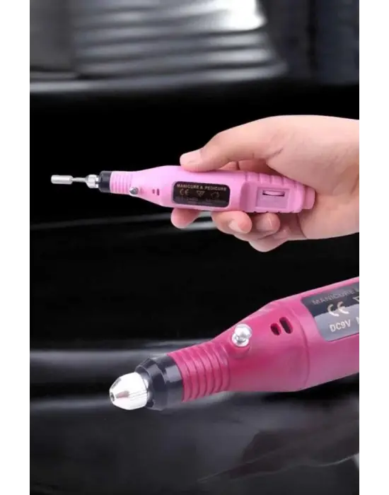 Protez Tırnak Manikür Ve Pedikür Seti Elektrikli