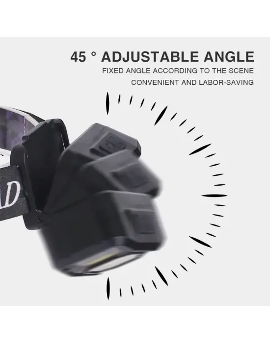 Ps-024 Pratik Sensörlü Sinyalli Şarjlı Kafa Lambası