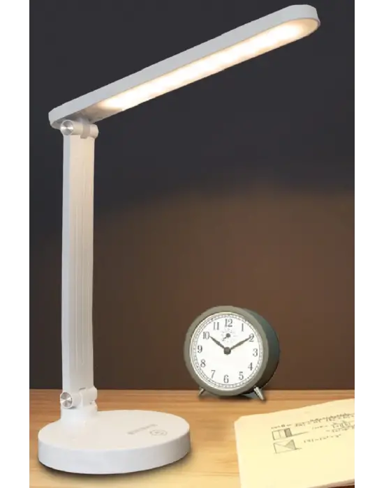 Ps-1912 Şarjlı 40 Led Çalışma Okuma Işığı Kademeli Masa Lambası Ayarlanabilir Renk Tonu Ve Parlaklık