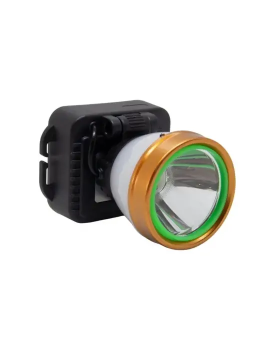 Ps-810 Kafa Lambası, Led Aydınlatmalı Kafa Feneri, Multifonksiyonel 20 Watt + Led 4 Mod Çalışma