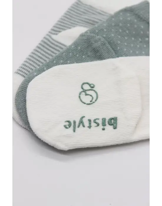 Omarı Kaymaz Penye Soket Çorap Seti 3lü Paket