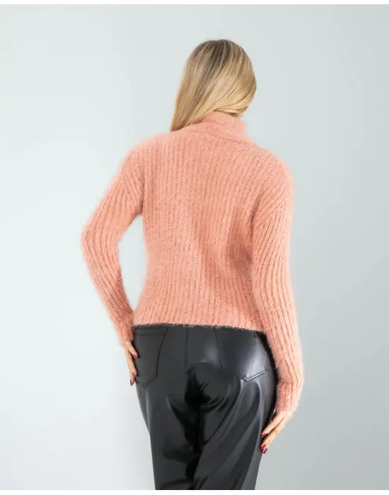 Çarpıcı Fermuarlı Triko