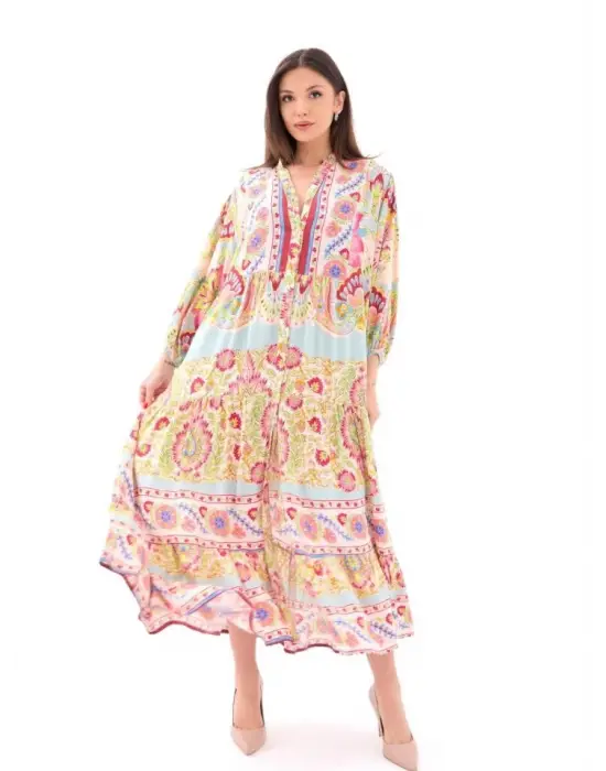 Omarı Siyah İnce Askılı Kadın Elbisesi