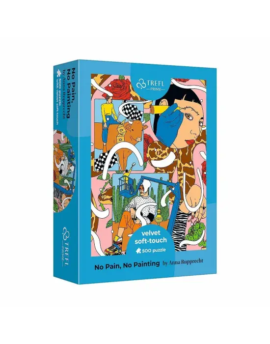 PUZZLE-37423  No Pain No Painting 500 Parça Puzzle