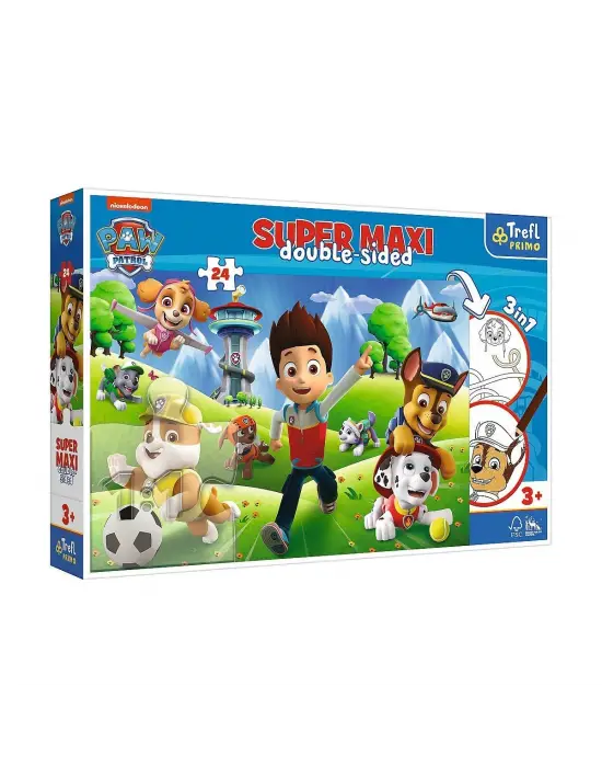 PUZZLE-41001 Super Maxi Paw Patrol 24 Parça Çocuk Puzzle