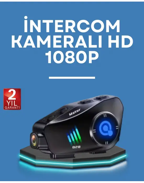 Q28 Kask Kulaklık 1080p Hd Kamera – Bluetooth 5.3, Su Geçirmez, Gürültü Azaltma