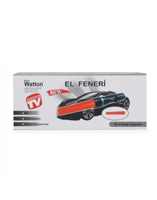 Q5 Led Güçlü Pilli El Feneri  Wt-267