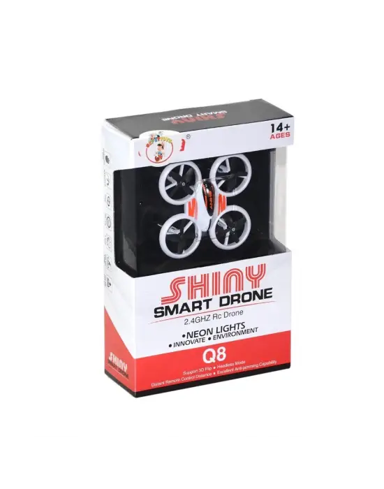 Q8 Mini Işıklı Neon Drone -Gepettoys