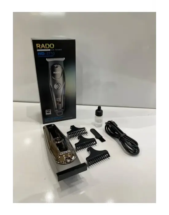 Rado Rd-3710 T Bıçak Sıfır Kesim Lcd Ekran Şarjlı Tıraş Makinesi