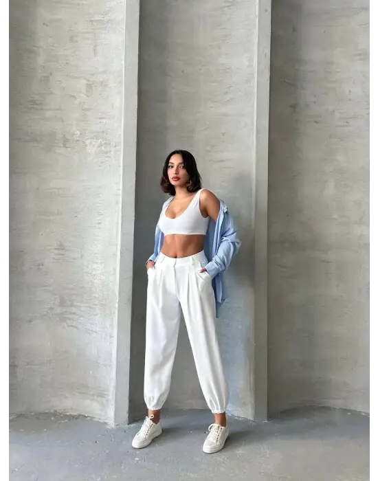 Omarı Rahat Şalvar Pantolon Modeli